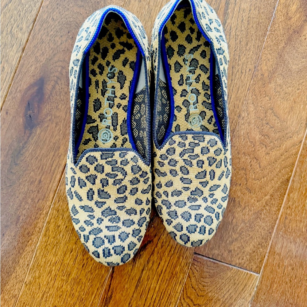 Rothy’s The Loafer - 8.5, Leopard
